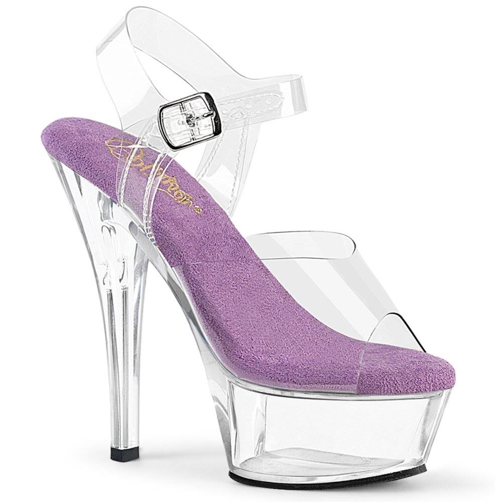 Pleaser - KISS208 Sandale à bride à la cheville - Violet Product image